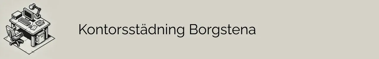 Kontorsstädning Borgstena